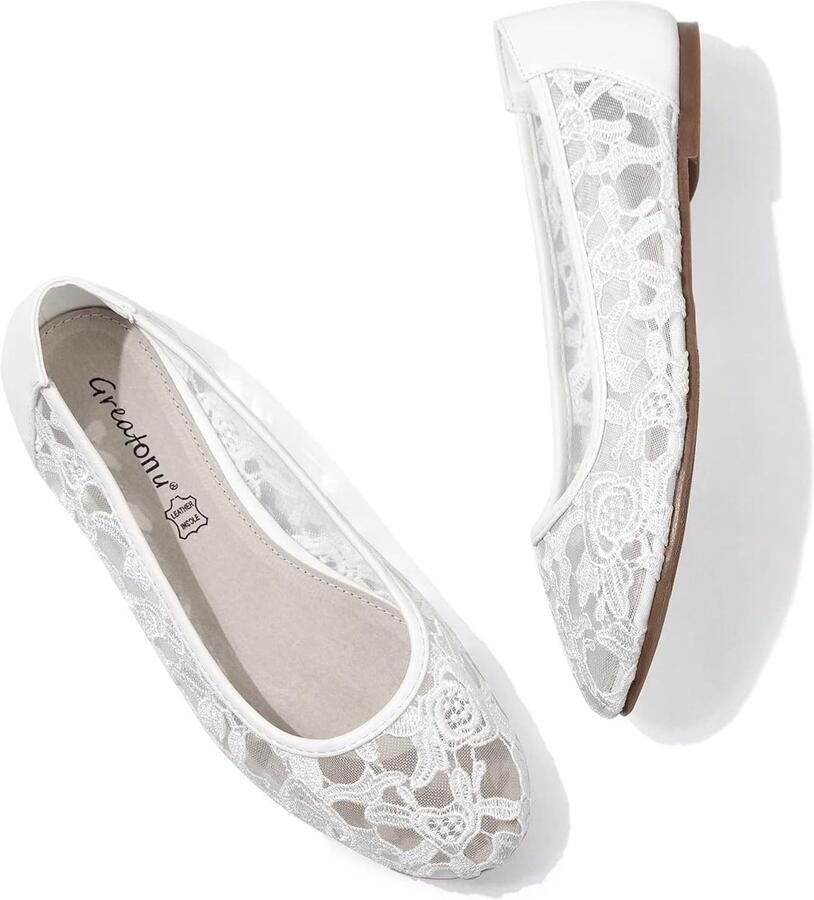 Ballet Flats Schoenen Trouwjurk Schoenen