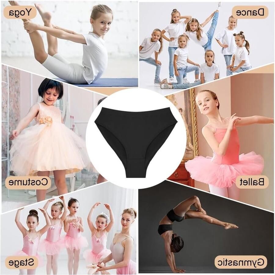 Ballet Ondergoed voor Meisjes Naadloze Gymnastiek Onderbroeken Beige Dansbriefjes voor Ballerina's Comfortabele en Ademende Balletkleding voor Dames en Meisjes