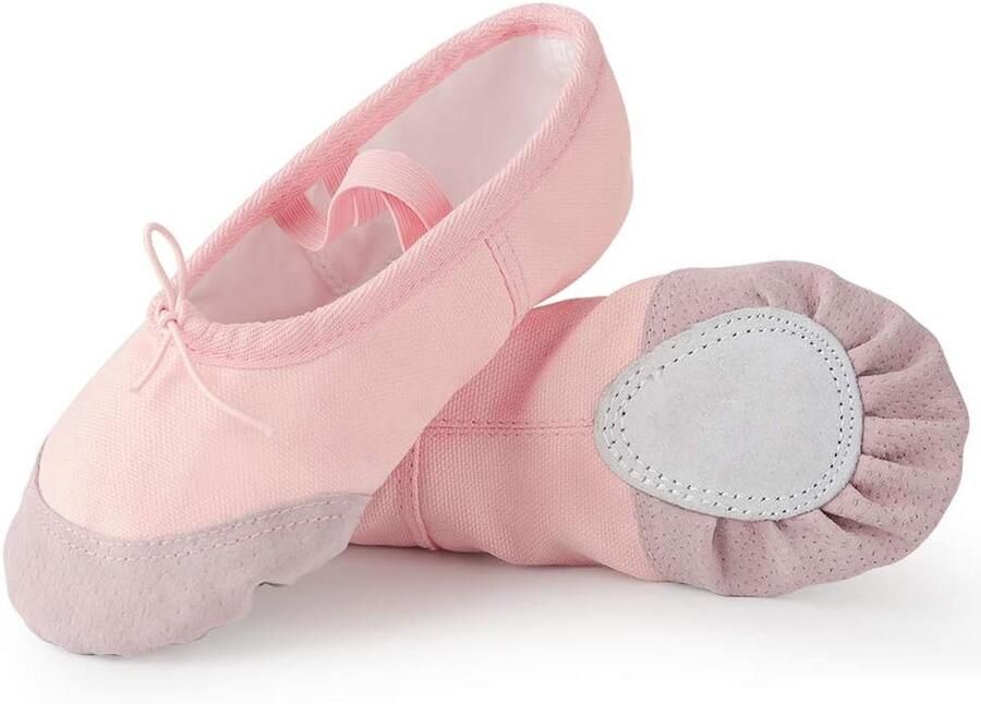 Ballet schoenen canvas split sole dans slippers voor kinderen en volwassenen ideaal voor ballet en yoga ShopVlot