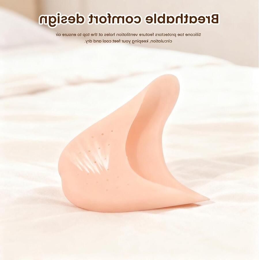 Ballet Silicone Teenbeschermers voor Pointe Schoenen Comfortabele Bescherming voor Volledige en Halve Tenen