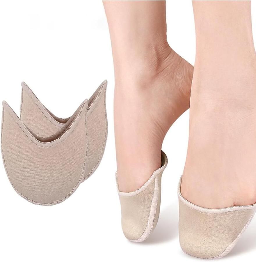 Ballet Toe Pads Teenbescherming voor Balletschoenen Tiptoe Bescherming voor Hoge Hakken Voetcomfort en Bescherming