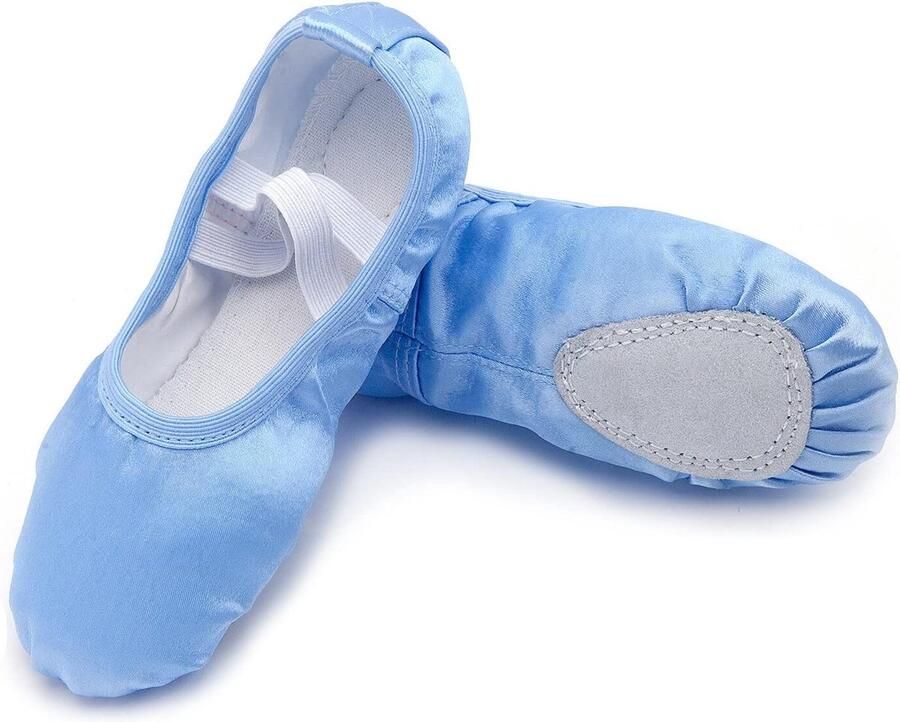 Balletschoenen meisjes glitter pailleten satijnen balletschoenen leren zool ballet dansschoenen voor kinderen 23-35