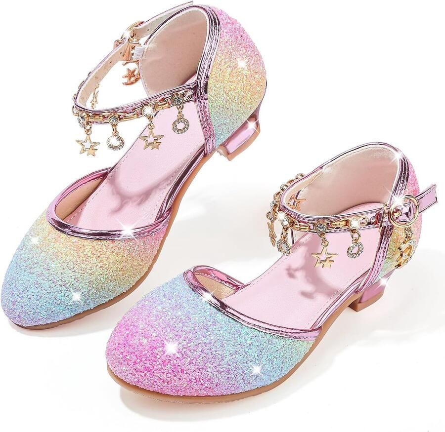 Balletschoenen meisjes Glitterschoenen Met hak Perfect voor feesten SnelShoppen