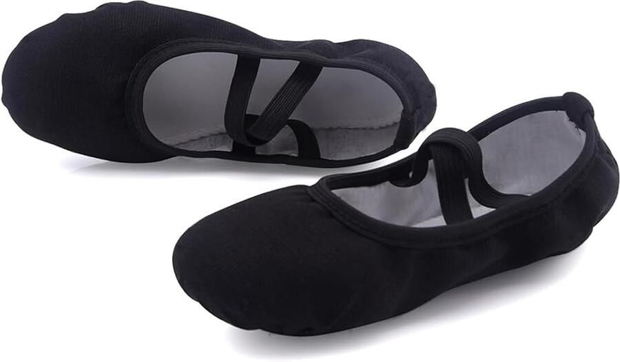 Balletschoenen voor Meisjes Canvas Klassieke Dansschoenen voor Kinderen en Volwassenen