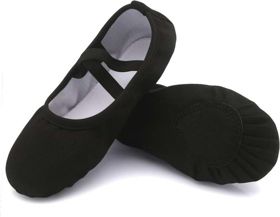 Balletschoenen voor Meisjes Canvas Klassieke Dansschoenen voor Kinderen en Volwassenen