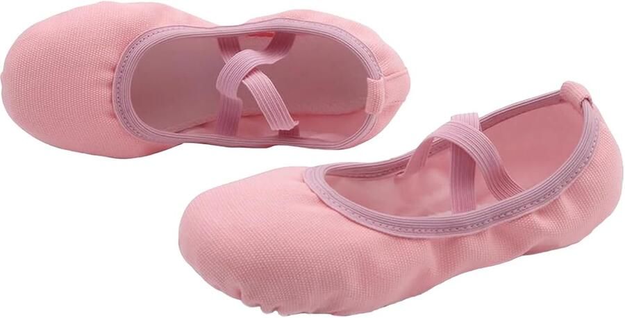 Balletschoenen voor Meisjes Canvas Klassieke Dansschoenen voor Kinderen en Volwassenen
