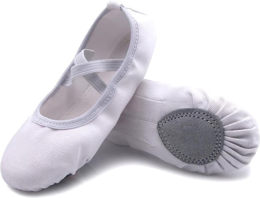 Balletschoenen voor Meisjes Canvas Klassieke Dansschoenen voor Kinderen en Volwassenen