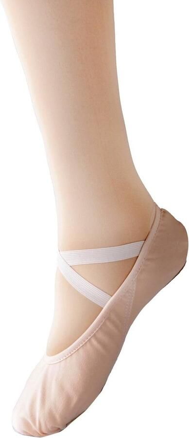 Balletschoenen voor meisjes dansschoenen van canvas voor kinderen comfortabele en lichte ballerina's