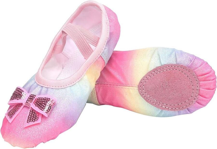 Balletschoenen voor Meisjes en Kinderen voor Dans en Gymnastiek