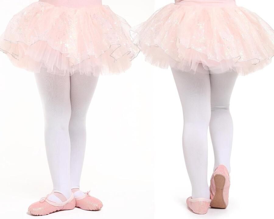 Balletschoenen voor meisjes glitter balletdansschoenen leren dansplaatsen met volledige zool balletdansschoenen voor kinderen peuter voor dansprestaties gymnastiek