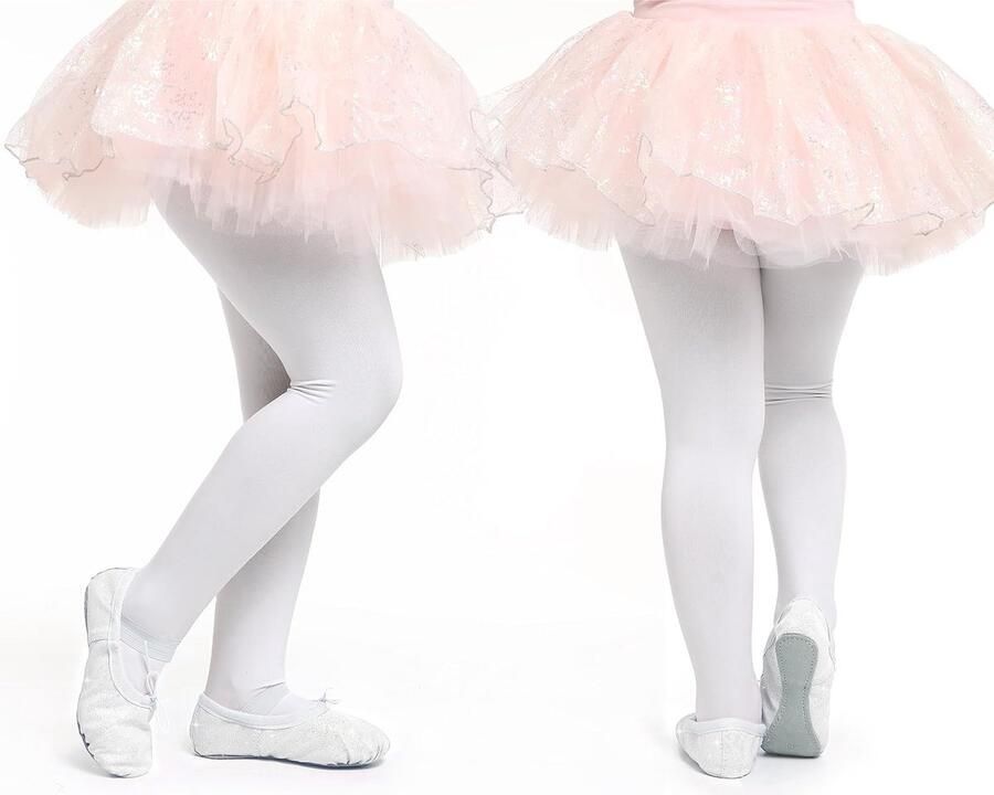 Balletschoenen voor meisjes glitter balletdansschoenen leren dansplaatsen met volledige zool balletdansschoenen voor kinderen peuter voor dansprestaties gymnastiek