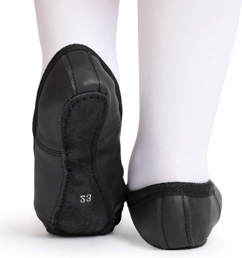 Balletschoenen voor meisjes leren dansschoenen voor kinderen comfortabele en flexibele ballerina's