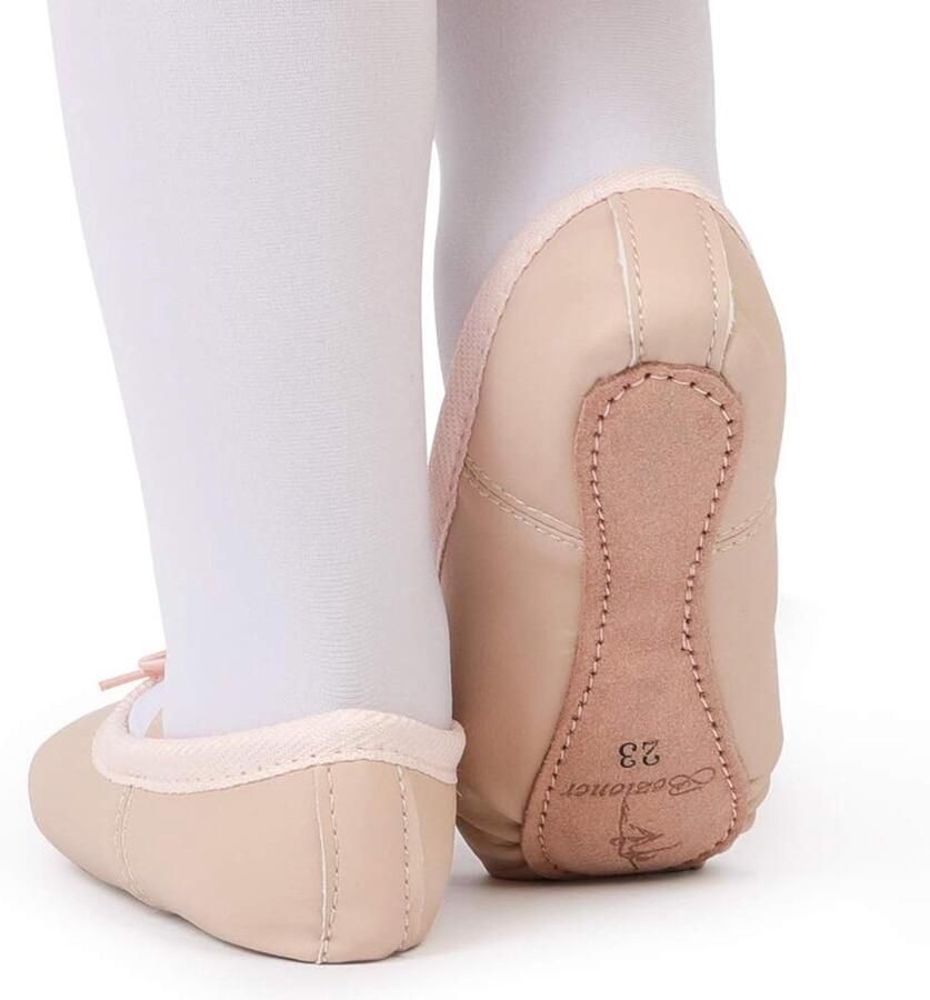Balletschoenen voor meisjes leren dansschoenen voor kinderen comfortabele en flexibele ballerina's