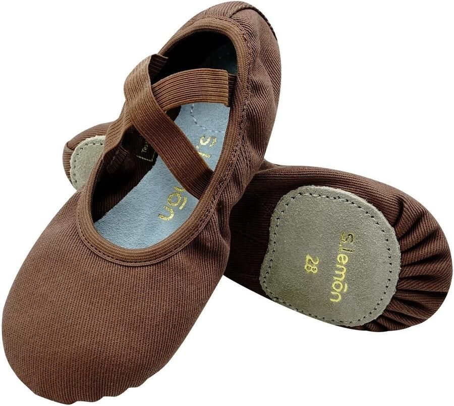 Elzusha Balletschoenen voor meisjes Split sole en ademend