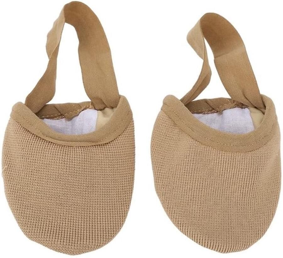 Balletslipper Antislip Halve Zool Dansschoenen Ademende Nylon Zweetabsorberend Geschikt voor Yoga Vrije Beweging Dansschoen