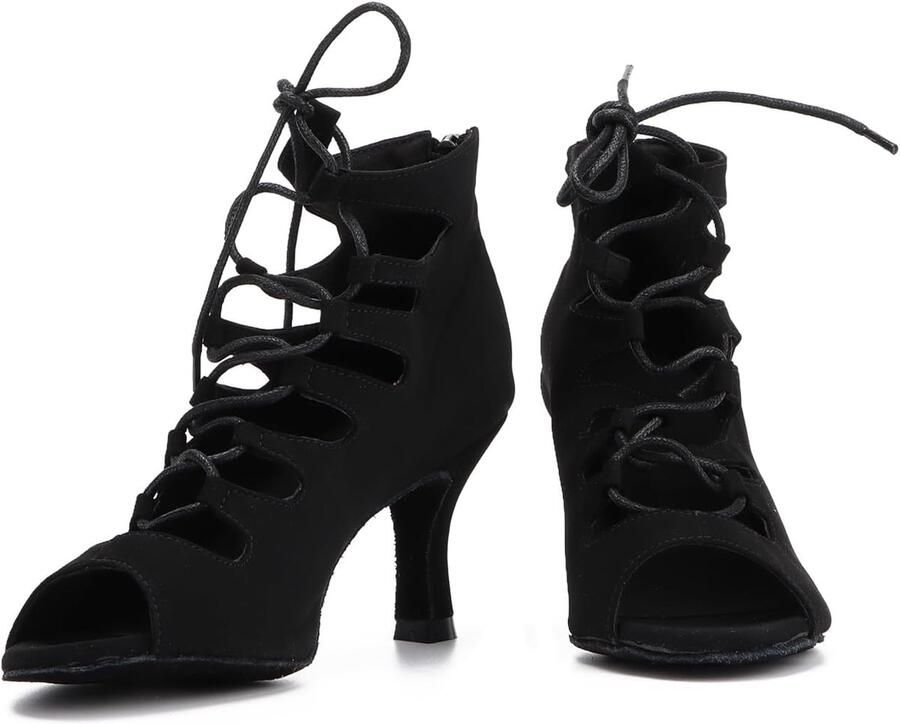 Ballroom Latin Dans Schoenen Salsa Bachata Tango Moderne Sociale Dansschoenen Suede Zool Bruiloft Dans Schoenen