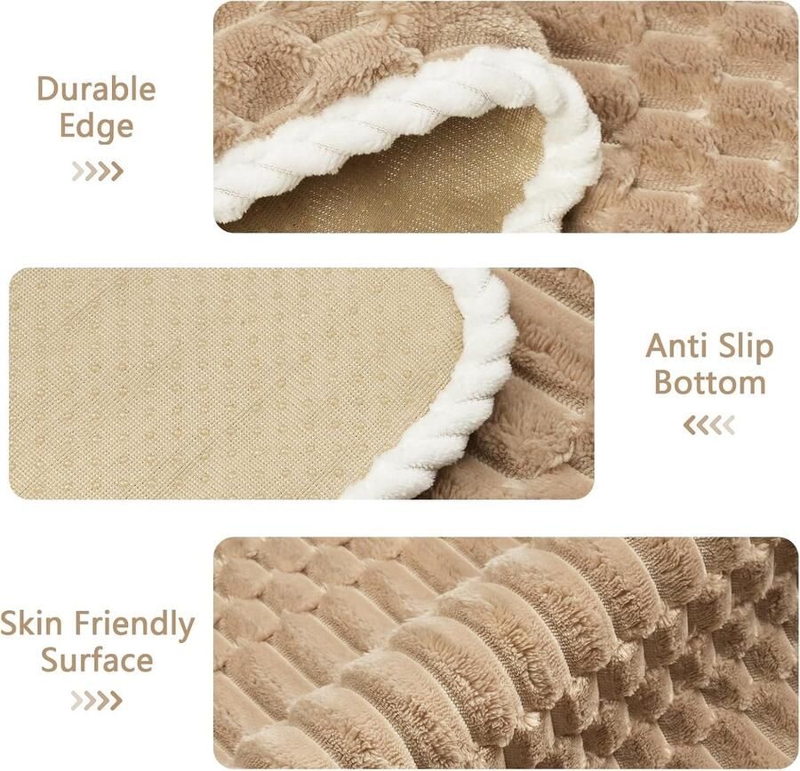 Bankhoes antislip Bankovertrek Sofabeschermer 2-zits Wasbaar Sofabeschermer Bankovertrek 70x Krasbescherming Khaki Bankbescherming voor Hond L-vorm Voor Bank Couch Woonkamer 1-delig