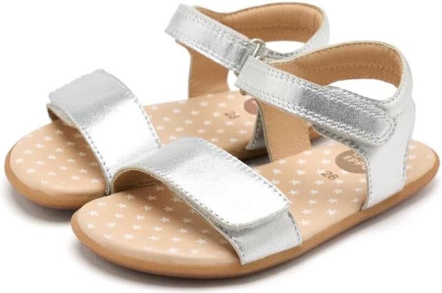 Barefoot Sandalen Meisjes Eerste Stapjes Flexibel en Zacht Leer