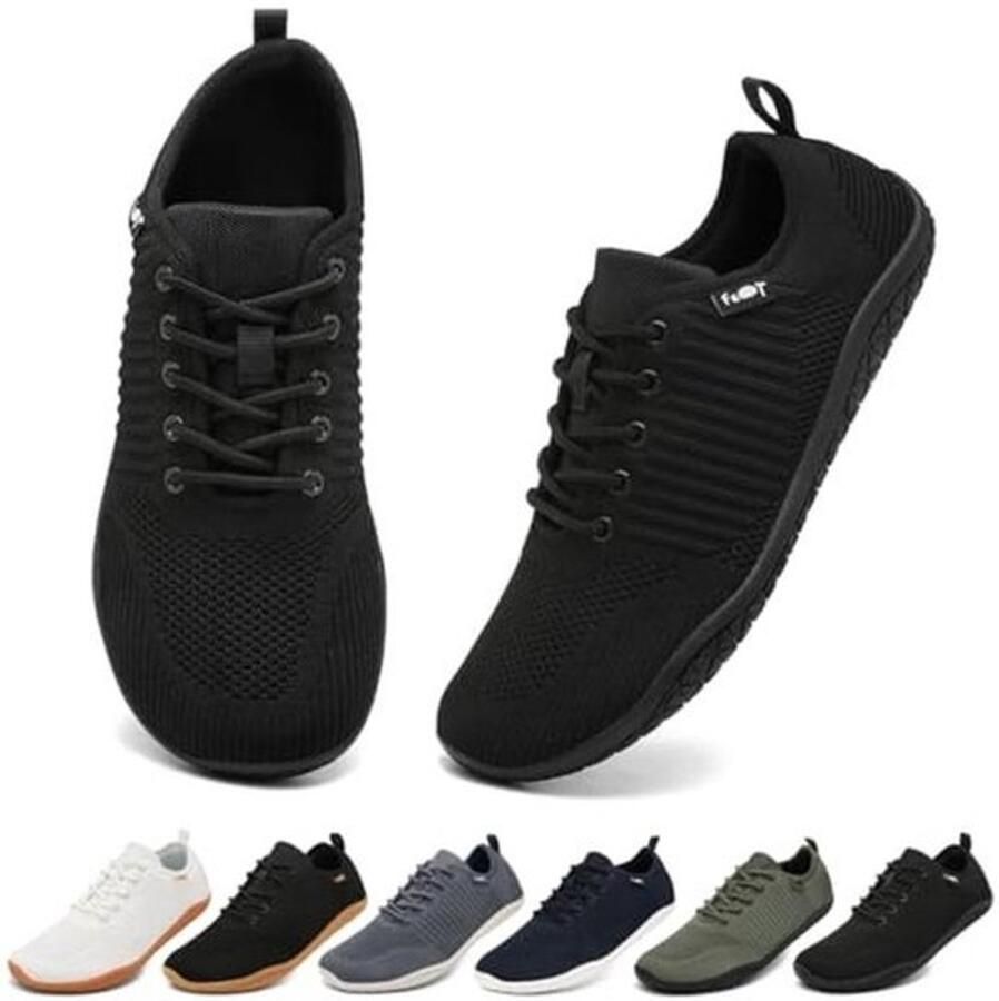 Barefoot Schoenen en Minimalistische Sneakers met Brede Teenbox