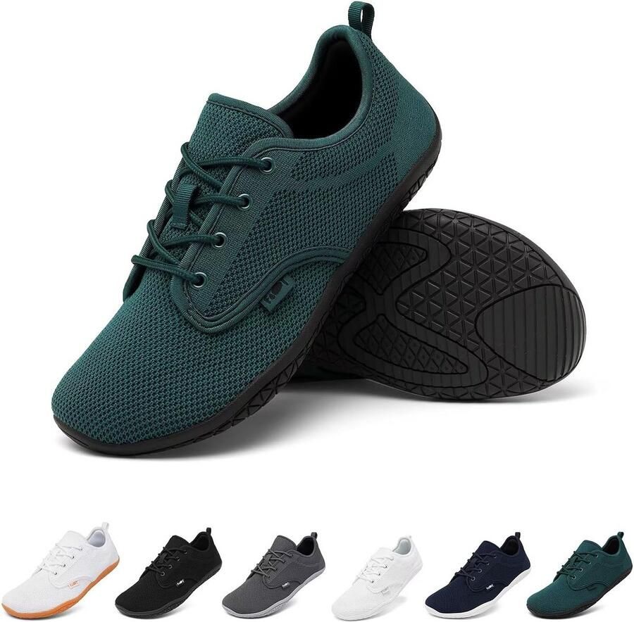 Minimalistische Blotevoetenschoenen voor en Lichtgewicht Ade d & Flexibel Ideale Sneakers voor Wandelen Hardlopen & Fitness Outdoor & Indoor Met Zero-Drop Zool & Brede Teenendoos