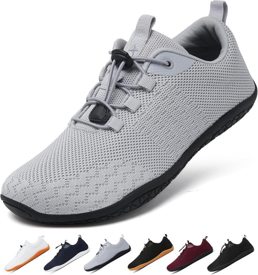Barefoot Schoenen Zomer Brede Teenendoos & Zero-Drop Zolen voor Trailrunning en Fitness