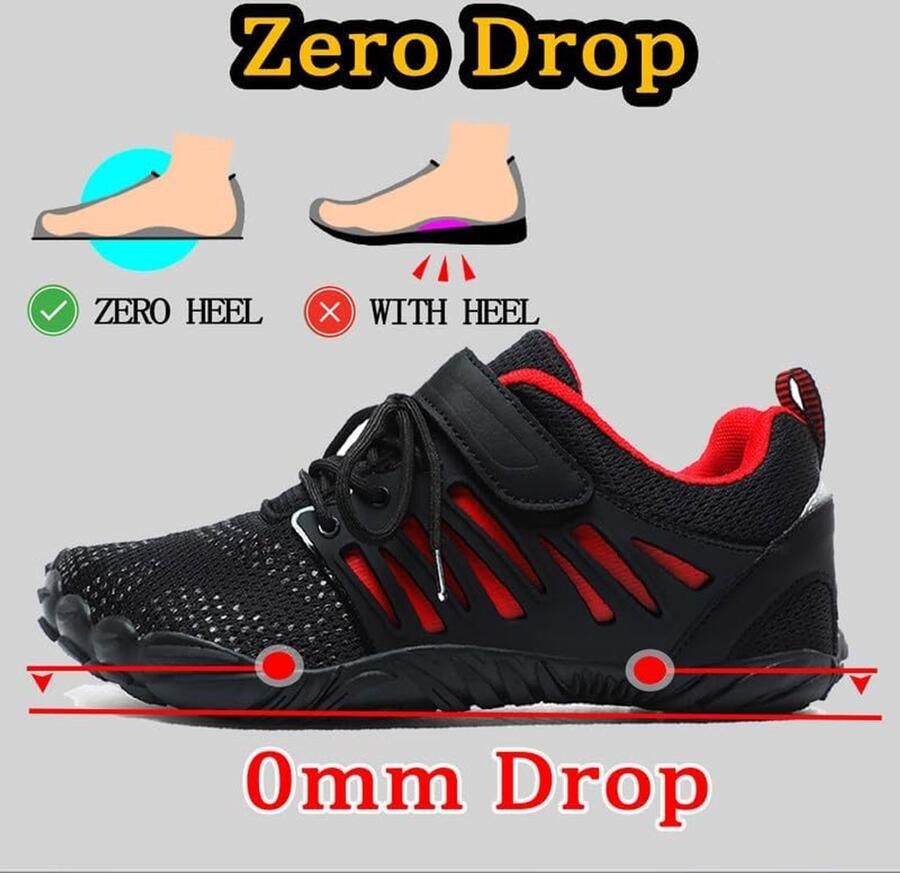 Barefoot Schoenen Mannen Minimalistische Water Schoenen voor Gym en Outdoor Activiteiten