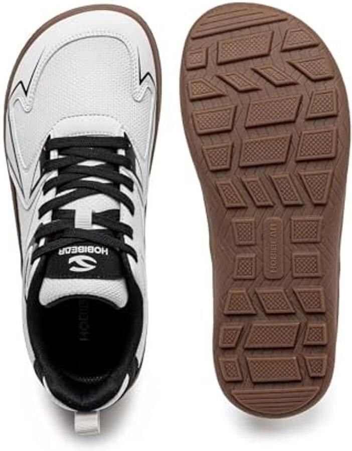 Barefoot Schoenen voor en Casual en Antislip Lichtgrijs