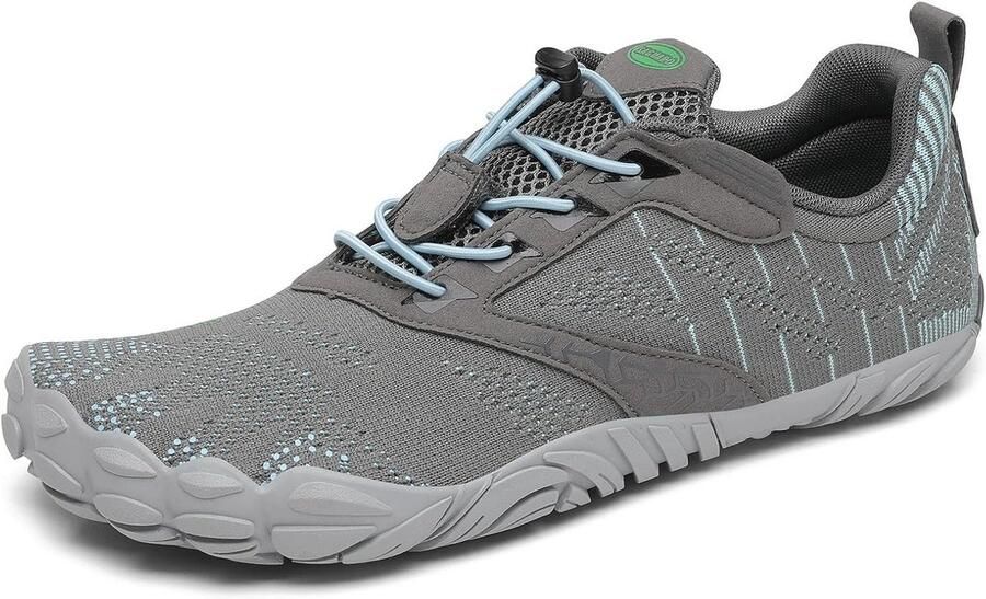 Barefoot Schoenen voor nen en Minimalistische Trail Schoenen Non-Slip Lichtgewicht French Grey