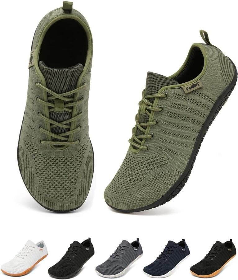 Barefoot Sneakers Brede Pasvorm Comfortabele Wandelschoenen Lichtgewicht Ade d