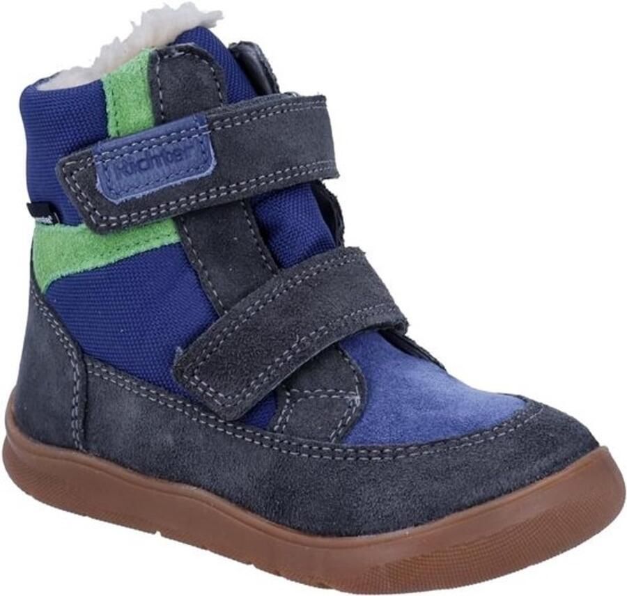 Barefoot Sneakers Jongens met Brede Toeobox en Klittenband Flexibele Eerste Stapjes Schoenen