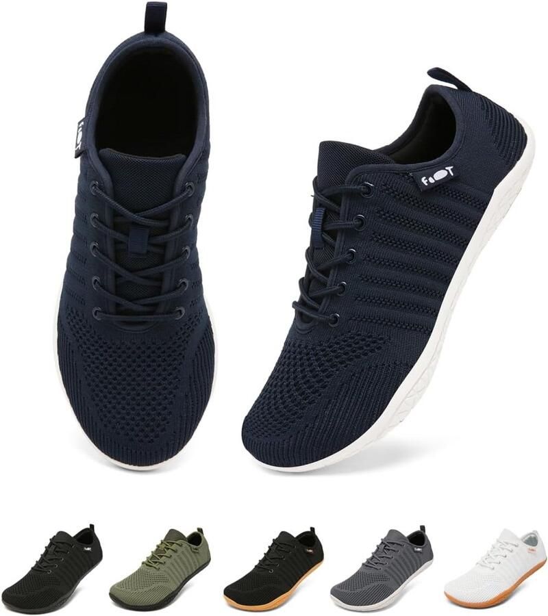 Barefoot Sneakers voor en Brede Fit Lichtgewicht en Ade d