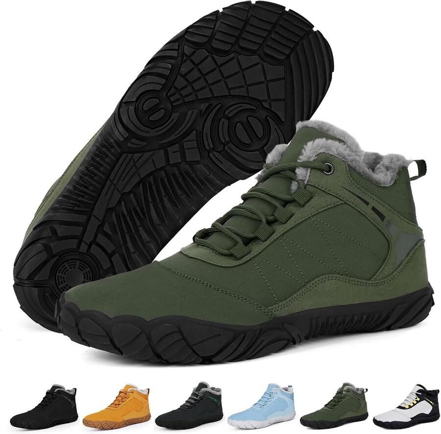 Barefoot Sportschoenen en Lichtgewicht Trail Schoenen met Antislipzool