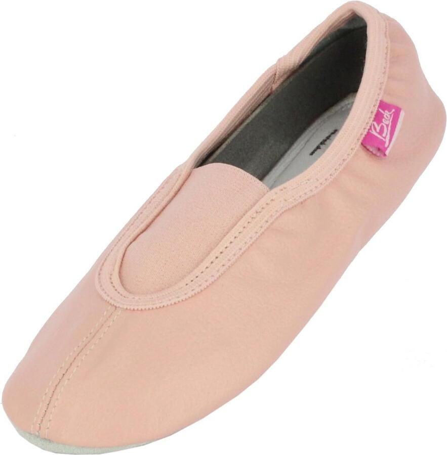 Basic Gymnastiekschoenen Leer Zacht Suède Zool Uniseks