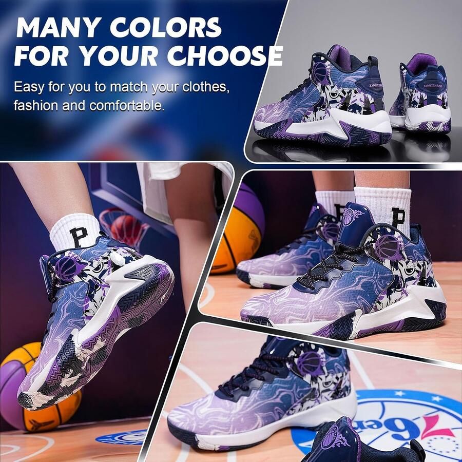 Basketbalschoenen voor heren hoge schoenen casual wandelschoenen mesh comfortabele sportschoenen voor heren hardlopen mode outdoor lichte sneakers
