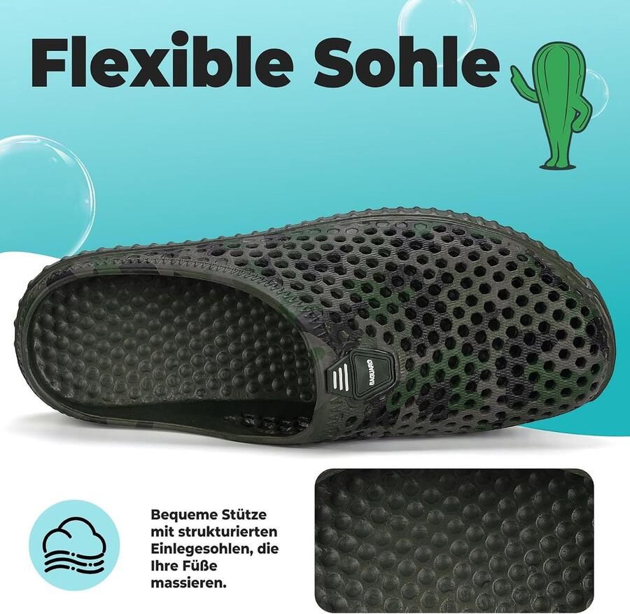 Beach clogs ade d lichtgewicht slipvast SnelShoppen