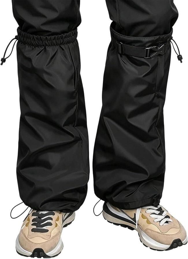 Boot Gaiters Beenbeschermers Buitenactiviteiten Waterdicht 21 Inch Zwart
