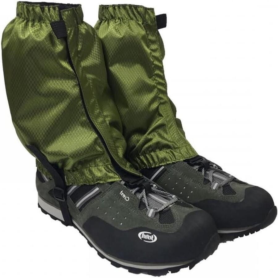 Beenkappen Outdoor Gaiters Wandelen Bescherming Kleding Waterdicht Scheurvast Hoogte Legergroen