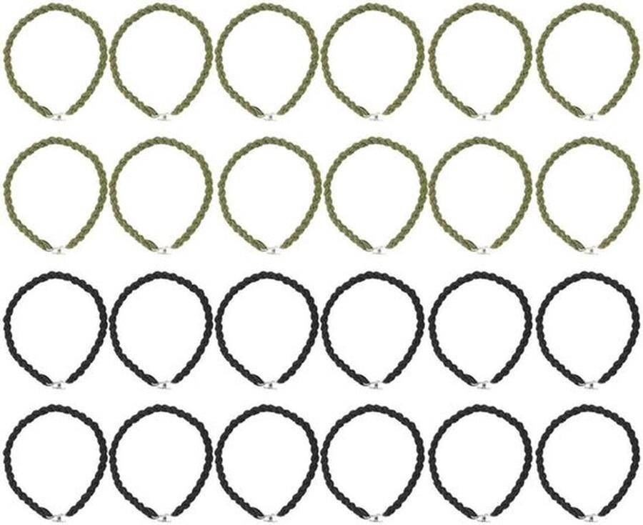 Beenstukken 24 Stuks Gevlochten Benen Elastische Riem Laarzenbanden Multifunctioneel Duurzaam Materiaal Beenbanden