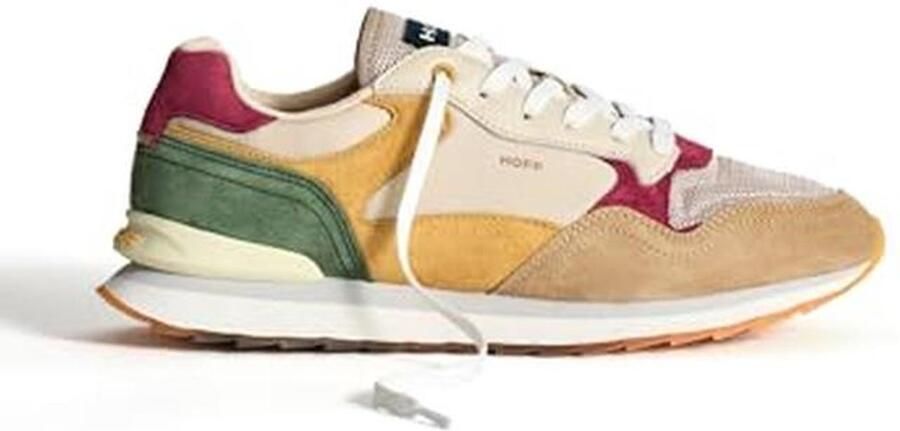 Beige en Multicolour Sneakers voor Creatieve Zielen