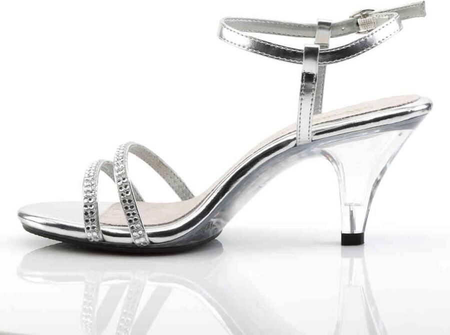 Merkloos Sans marque Sandaal met enkelband 36 Shoes BELLE 316 Zilverkleurig - Foto 4