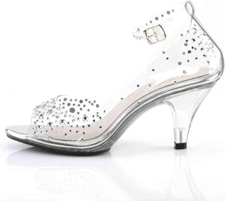 Merkloos Sans marque Sandaal met enkelband 39 Shoes BELLE 330RS Transparant