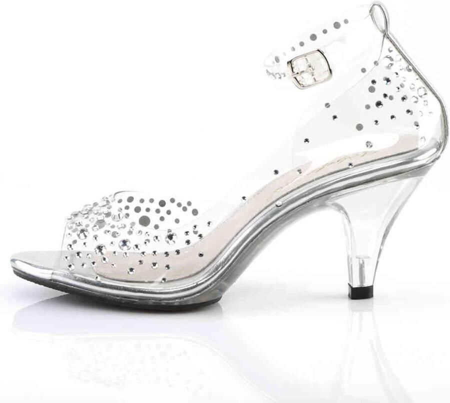 Merkloos Sans marque Sandaal met enkelband 41 Shoes BELLE 330RS Transparant