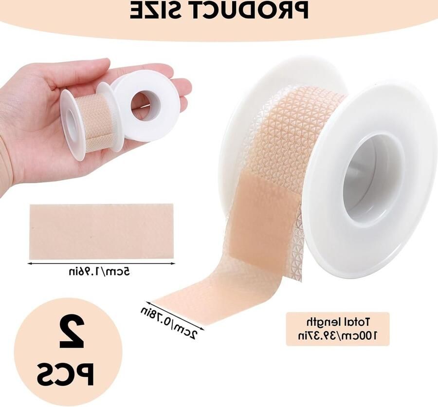 Bescher de Silicone Blister Patches voor Hielen en Blaren Antifricitietape voor Drukpunten Ideaal voor Nieuwe Schoenen en Laarzen Huidkleurig en Comfortabel