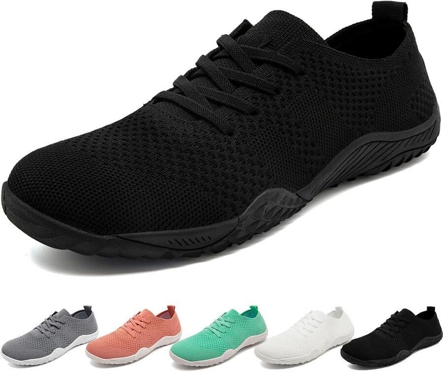 Minimalistische Dames Sneakers Lichtgewicht Zero-Drop Outdoorschoenen