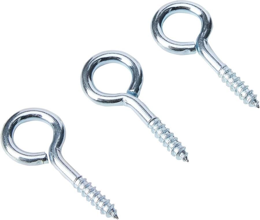 BH01145 40 mm verzinkt lange stalen schroefbeugel (verpakking van 25)