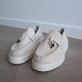 Bij Avoir Dames Loafers Dames schoenen Loafers yacht Instappers Dames Moccasins Beige - Thumbnail 4