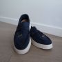 Bij Avoir Dames Loafers Dames schoenen Loafers yacht Instappers Dames Moccasins Blauw - Thumbnail 4