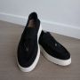 Bij Avoir Dames Loafers Dames schoenen Loafers yacht Instappers Dames Moccasins Zwart - Thumbnail 2