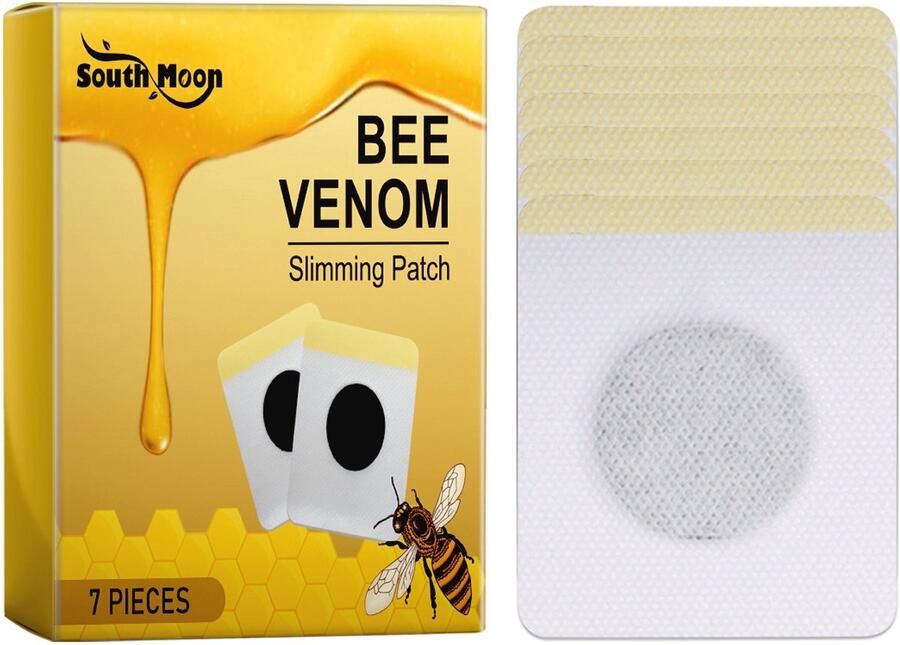 Bijengif Afslankpleisters Slimming Patch Afval Pleister Buik Afslanken Afvallen Vetverbrander. Weight Loss Slimming Patches 28 Pcs Lymphatic Drainage for and