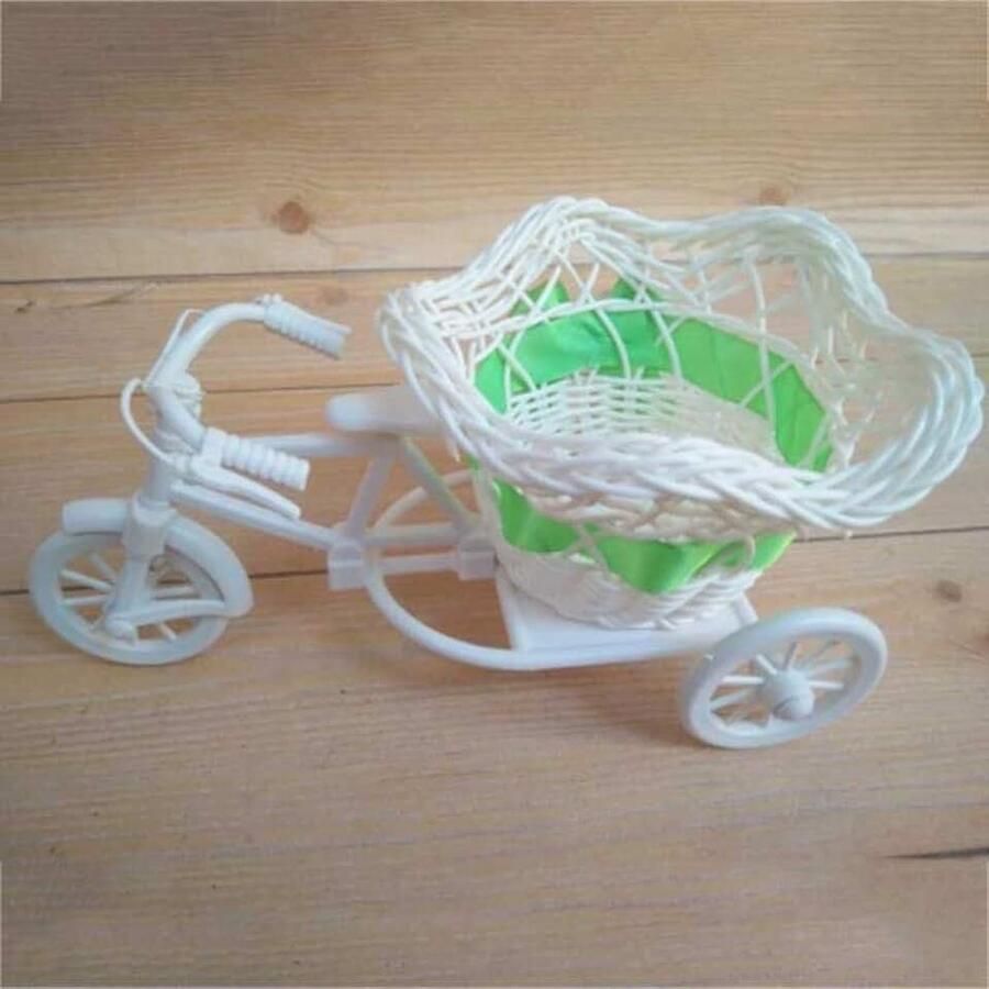 Bike Basket Bloem Vaas Tuin Bruiloft Feest Thuis Decor Office Tafelvaas Bloem Opslag Decoratie